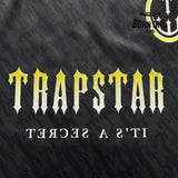 Camiseta Trapstar Football Jersey Black Lime