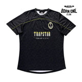 Camiseta Trapstar Football Jersey Black Lime P