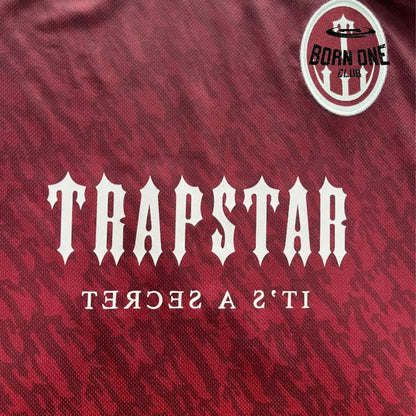 Camiseta Trapstar Football Jersey Infernal Red