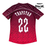 Camiseta Trapstar Football Jersey Infernal Red