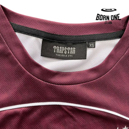 Camiseta Trapstar Football Jersey Infernal Red