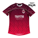 Camiseta Trapstar Football Jersey Infernal Red G