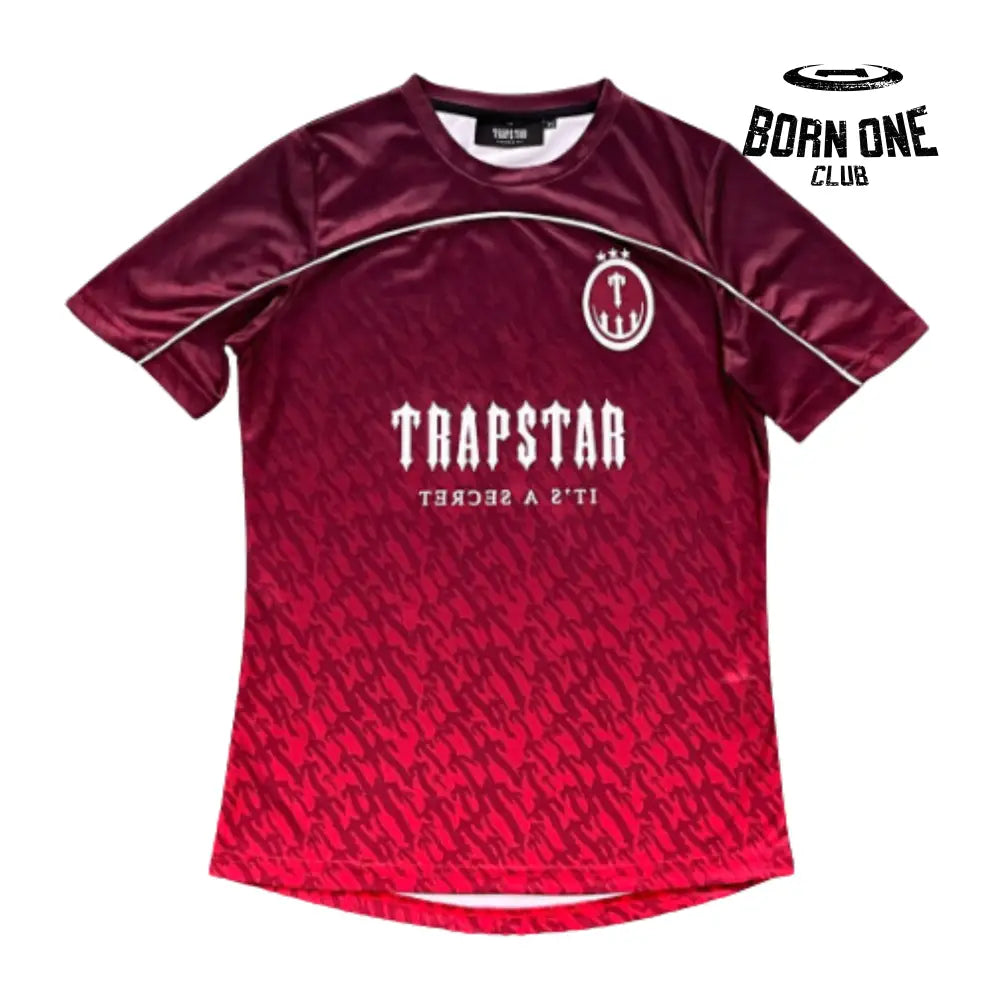 Camiseta Trapstar Football Jersey Infernal Red G