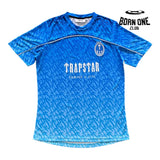 Camiseta Trapstar Football Jersey Sea Blue P