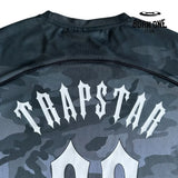 Camiseta Trapstar Irongate Football Jersey Black Camo