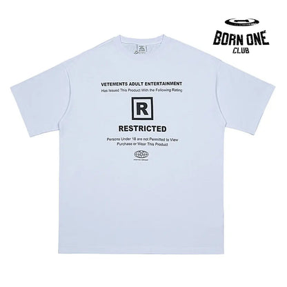 Camiseta Vetements ’Ad*lt Entertaintment’