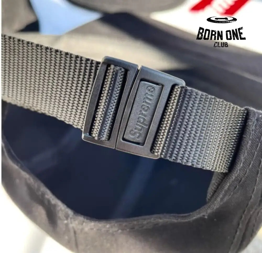 Cap Supreme Military Camp Black Boné