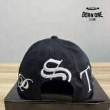 Cap Trapstar Script Fitted Boné