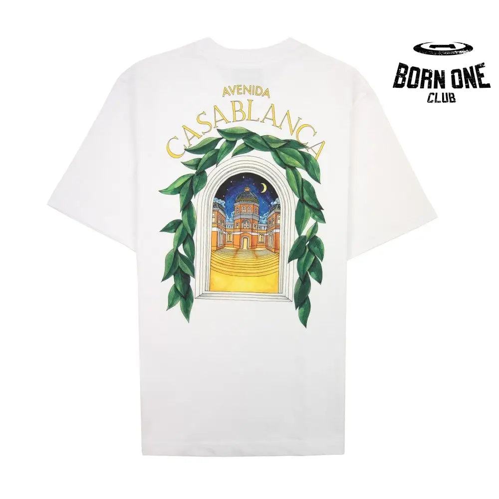 Camiseta Casablanca Avenida White