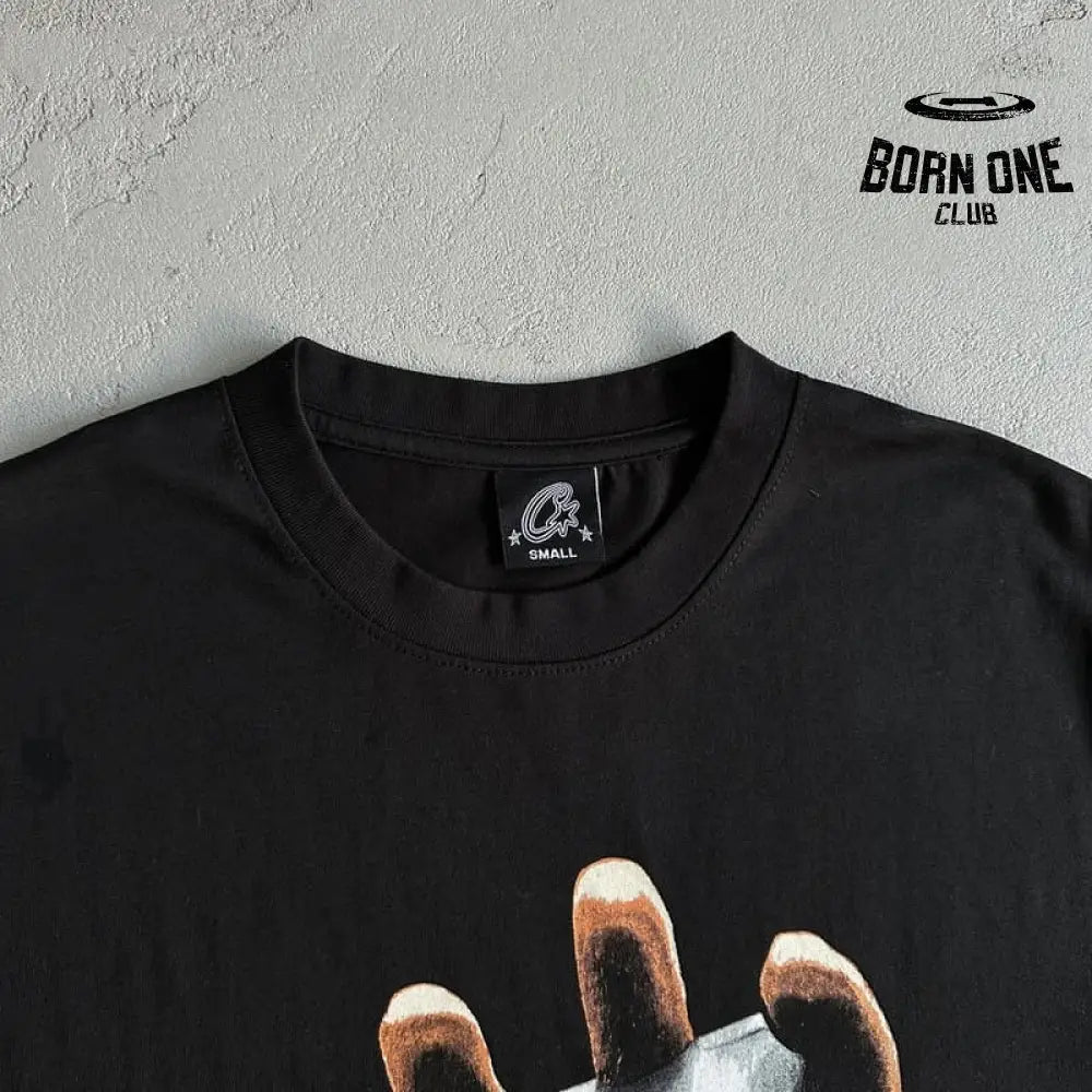 Camiseta Corteiz Razor Alcatraz Black