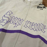 Conjunto Supreme OLD English Track White