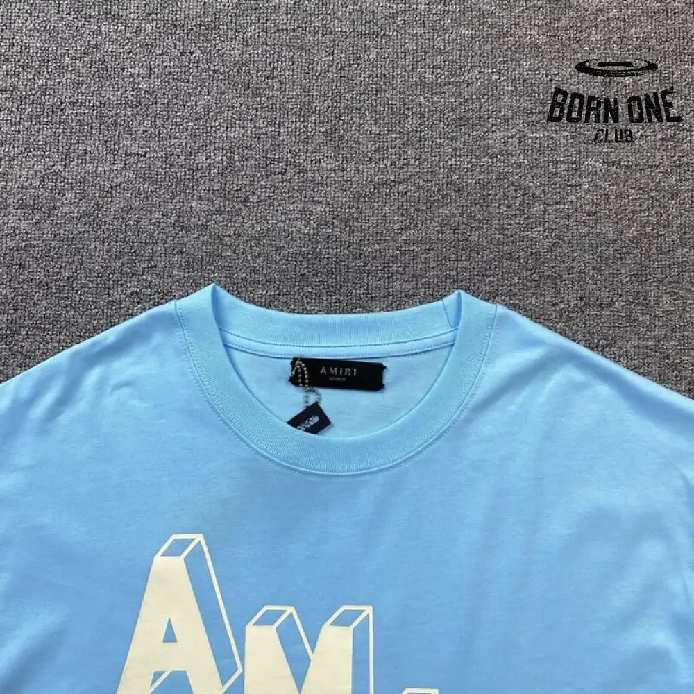 Camiseta Amiri Hockey Skater Azul