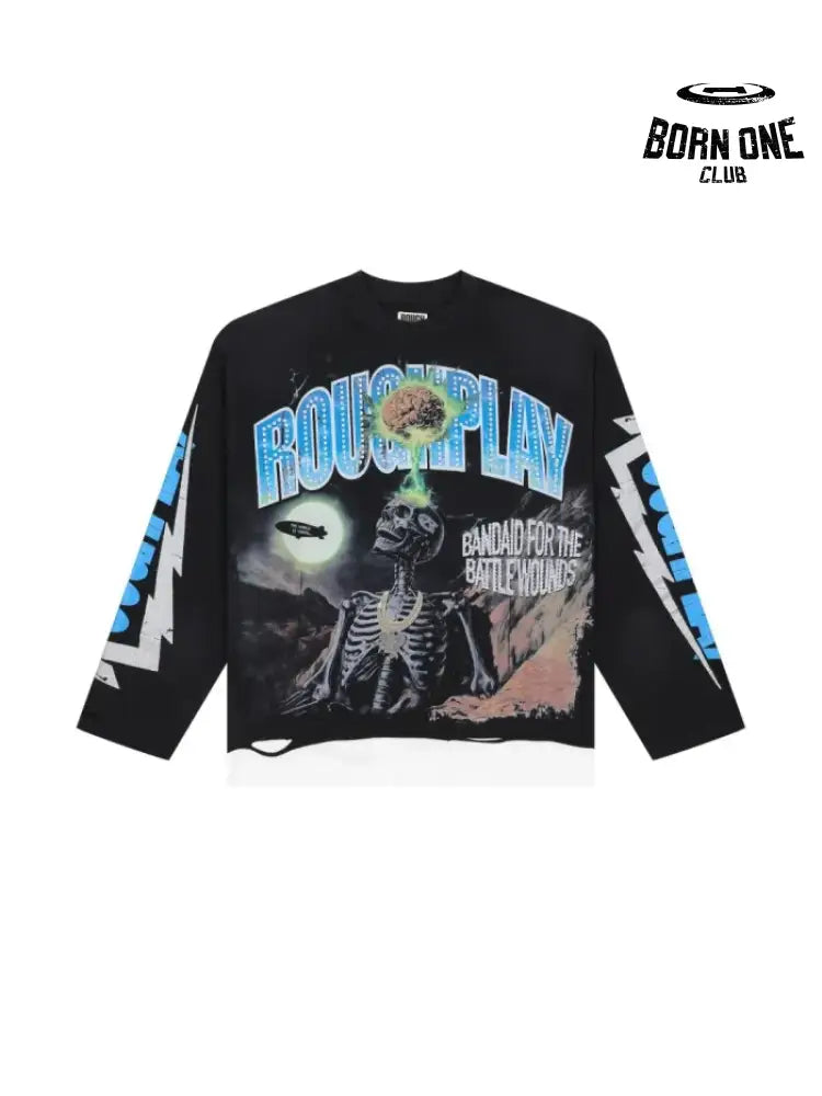 Rough Play Camiseta Manga Longa