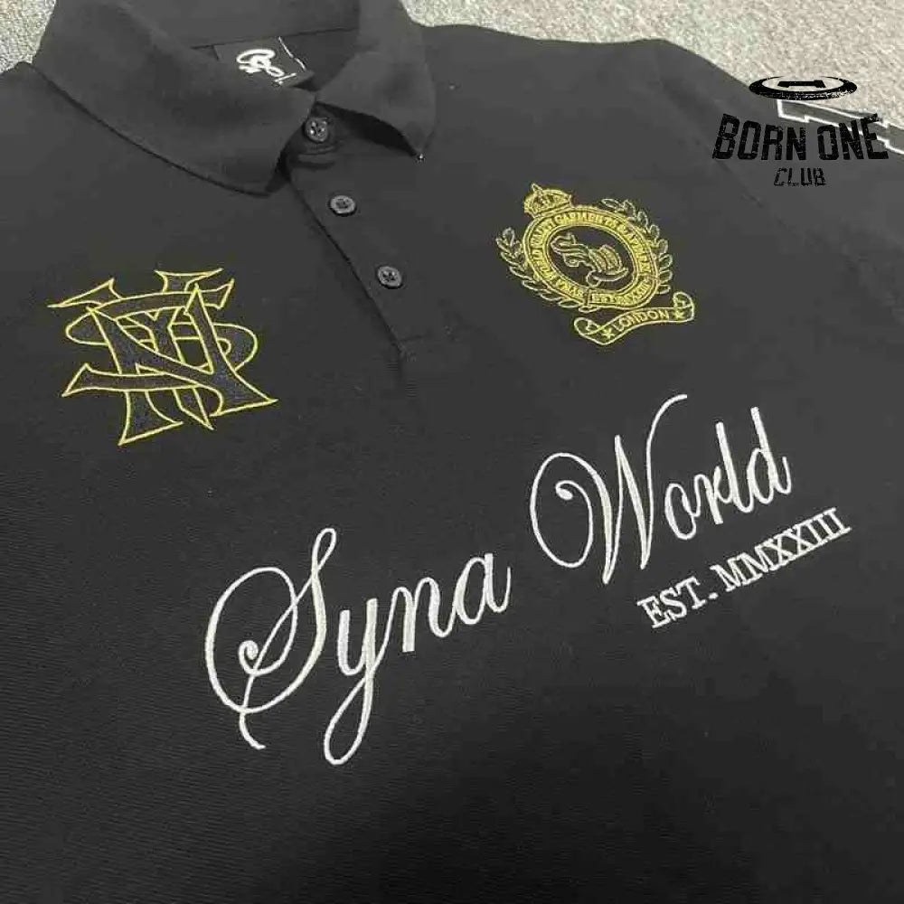Camiseta Syna World London Polo Preta