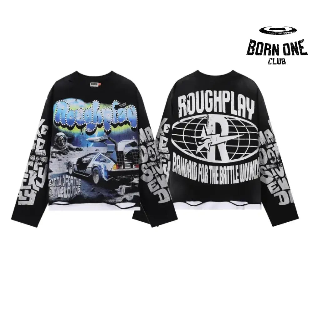 Rough Play Camiseta Manga Longa