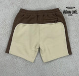 Conjunto Synaworld Pipe Hoodie & Shorts Bege
