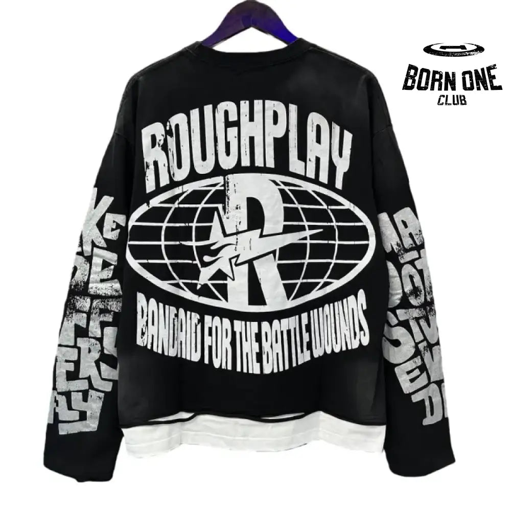 Rough Play Camiseta Manga Longa