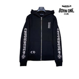 Chrome Heart Banner Hoodie 2 Colors Jaqueta Moletom
