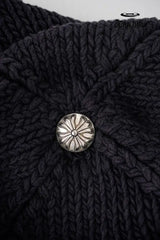 Chrome Heart Cross Beanie in Black Touca One Size