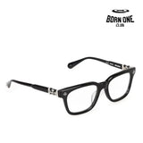 Chrome Hearts Black Silver Glasses Óculos (Alta Qualidade)