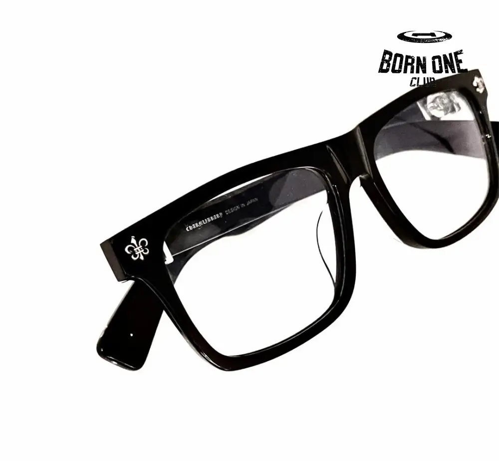 Chrome Hearts Black Silver Óculos