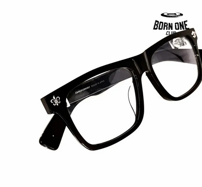 Chrome Hearts Black Silver Óculos