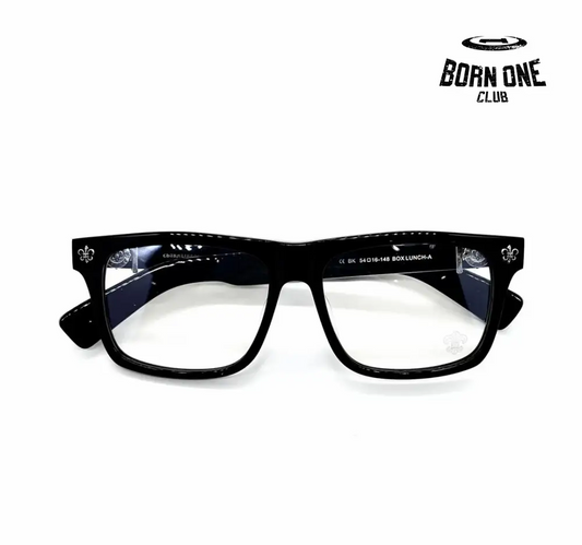 Chrome Hearts Black Silver Óculos