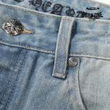 Chrome Hearts Calça Jeans