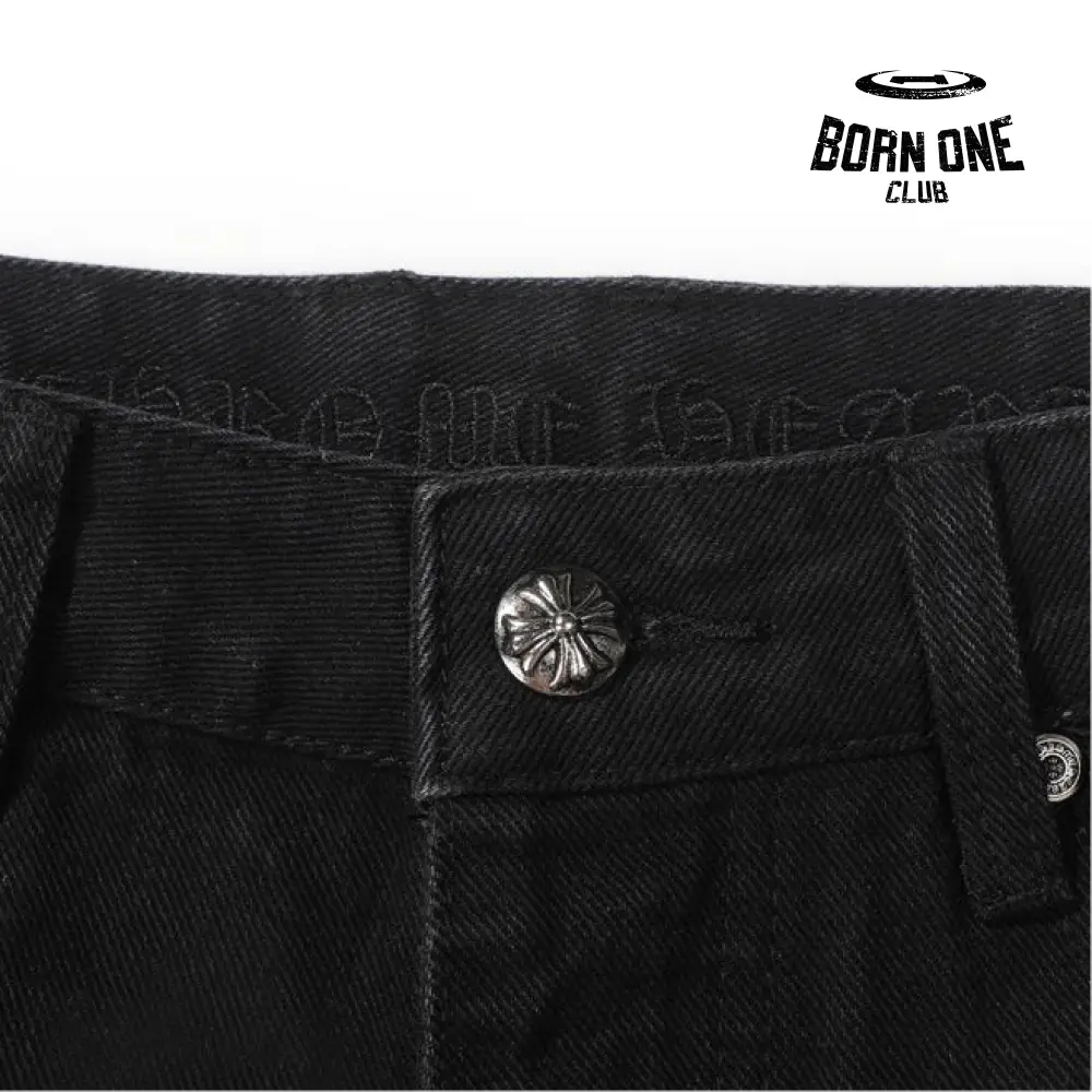 Chrome Hearts Calça Jeans