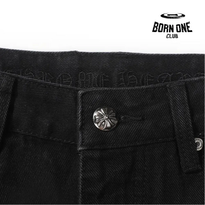 Chrome Hearts Calça Jeans
