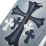Chrome Hearts Calça Jeans