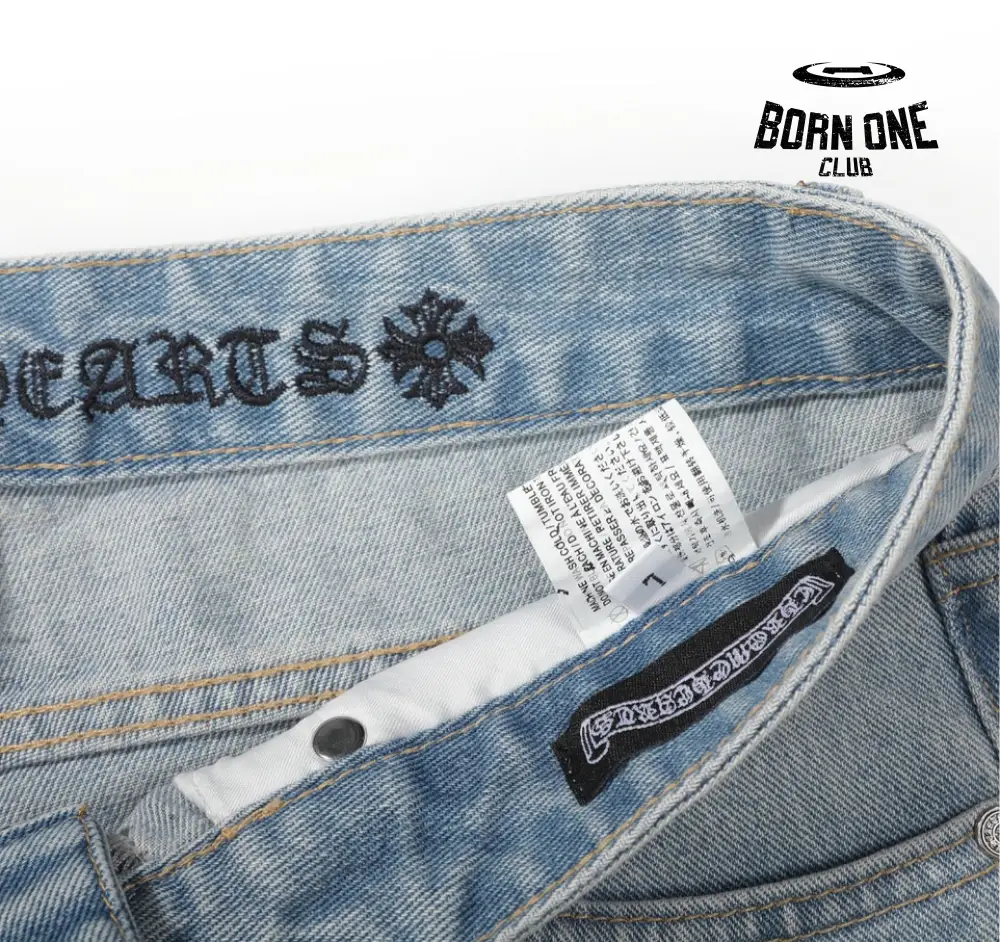 Chrome Hearts Calça Jeans