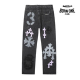 Chrome Hearts Calça Jeans