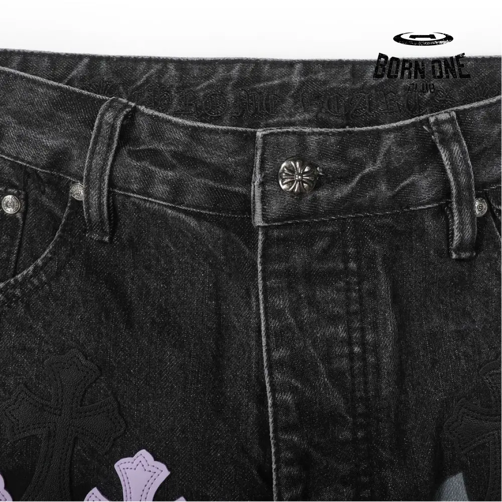 Chrome Hearts Calça Jeans