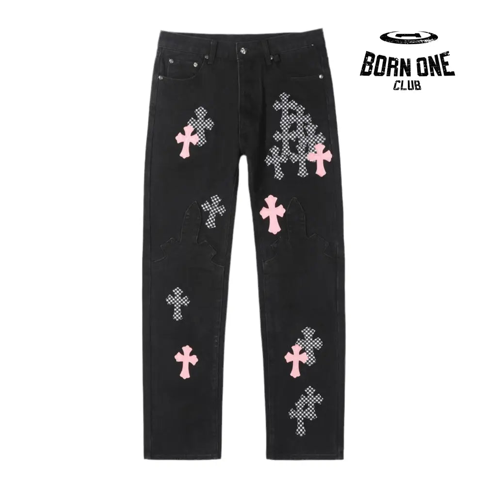 Chrome Hearts Calça Jeans