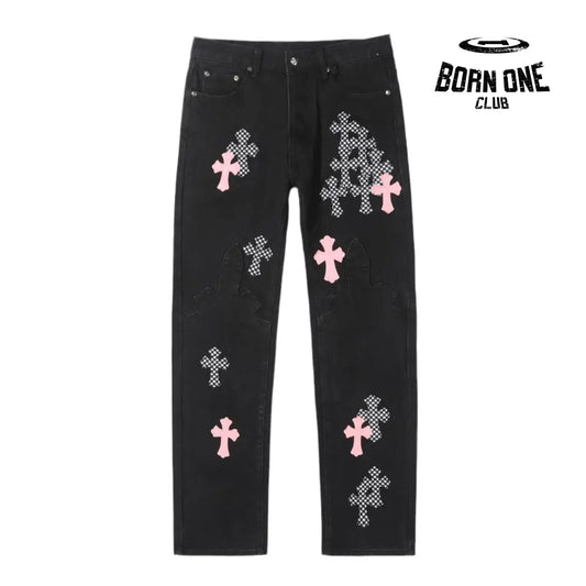 Chrome Hearts Calça Jeans