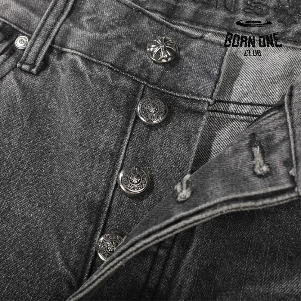 Chrome Hearts Calça Jeans