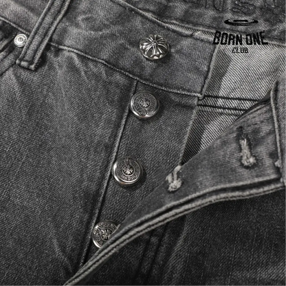 Chrome Hearts Calça Jeans