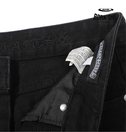 Chrome Hearts Calça Jeans
