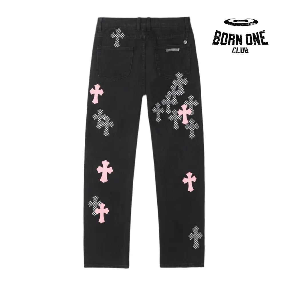 Chrome Hearts Calça Jeans
