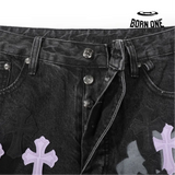 Chrome Hearts Calça Jeans