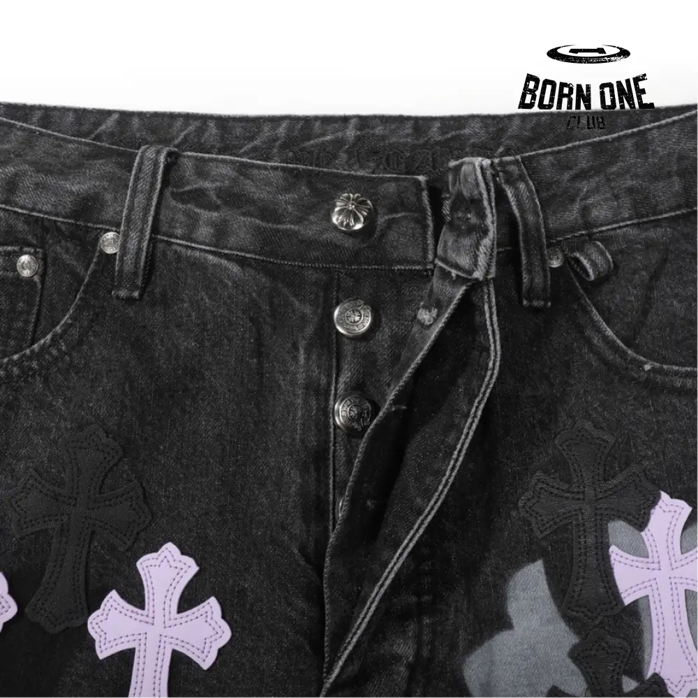 Chrome Hearts Calça Jeans