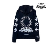 Chrome Hearts Crosses Hoodie Black