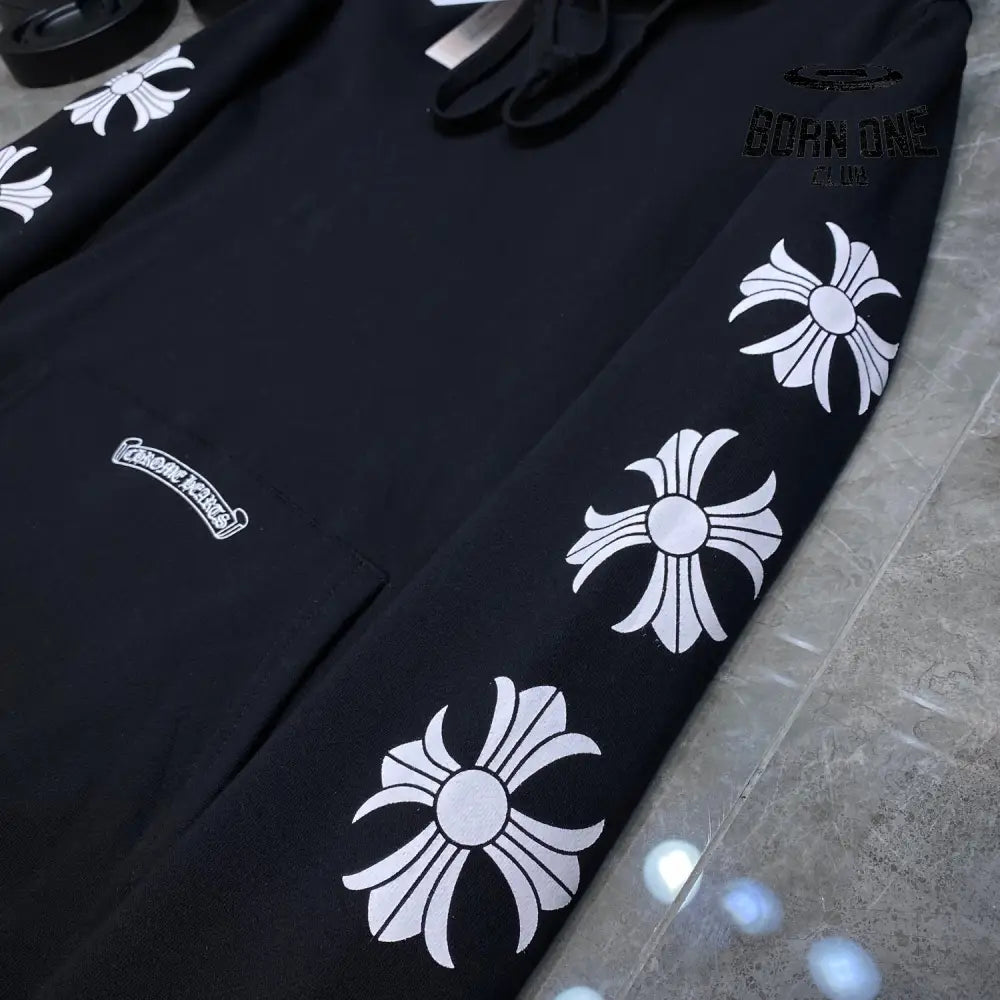 Chrome Hearts Crosses Hoodie Black