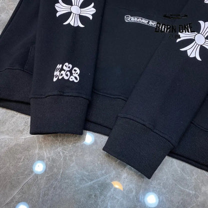 Chrome Hearts Crosses Hoodie Black