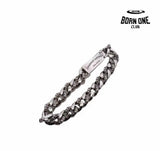 CHROME HEARTS Floral Fancy Chain Thin Bracelete Prata 925