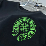 Chrome Hearts Green Cross T-Shirt Black