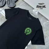 Chrome Hearts Green Cross T-Shirt Black