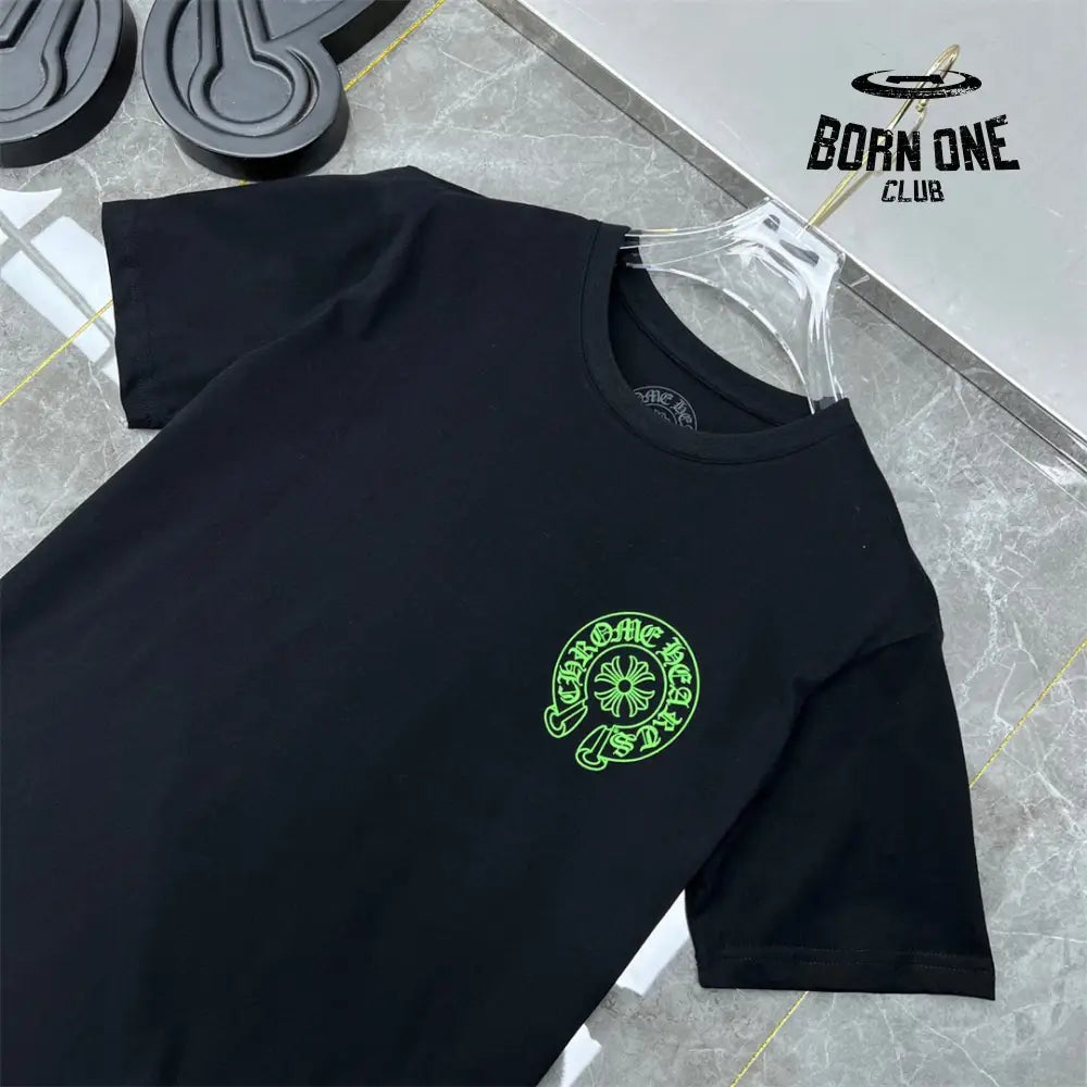 Chrome Hearts Green Cross T-Shirt Black
