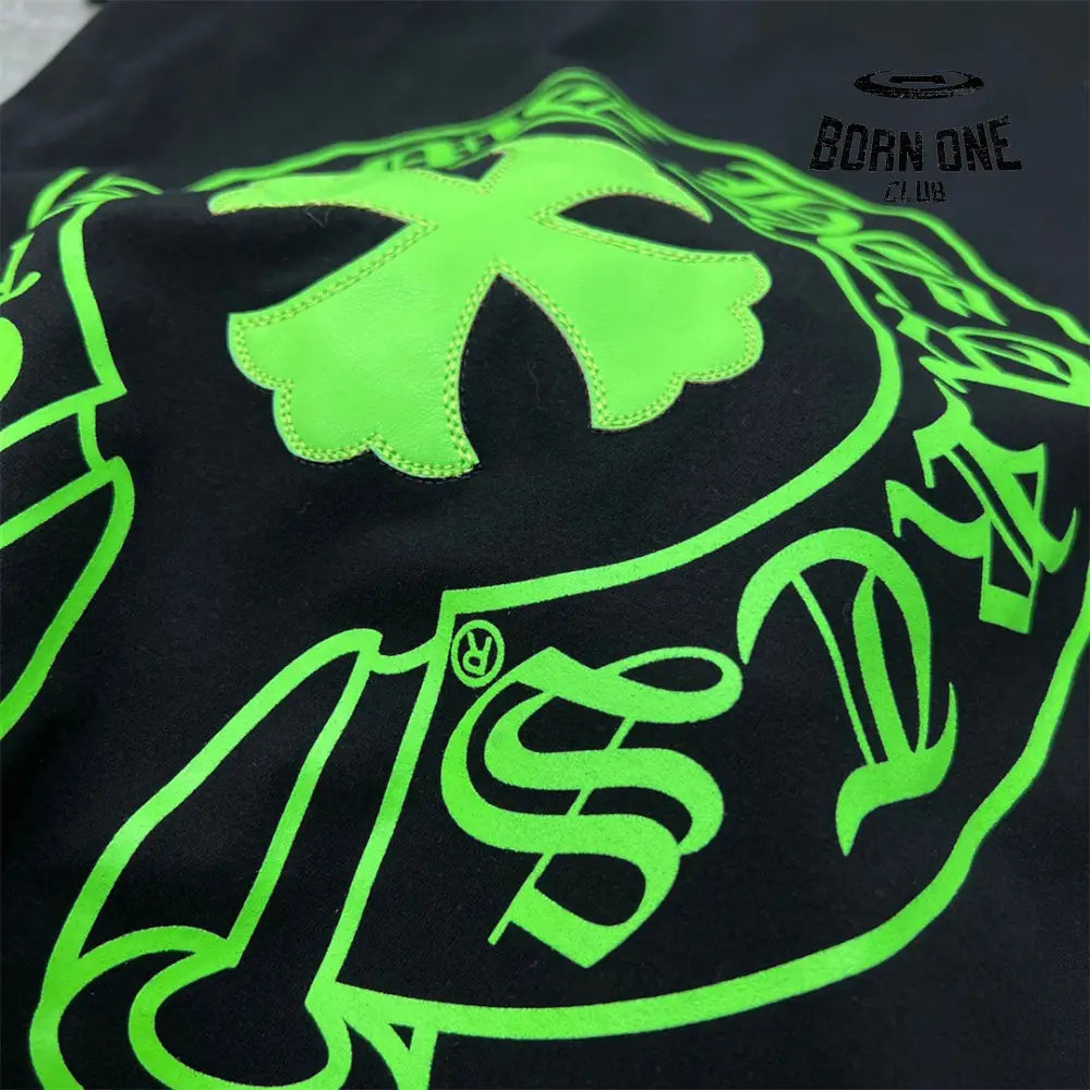 Chrome Hearts Green Cross T-Shirt Black